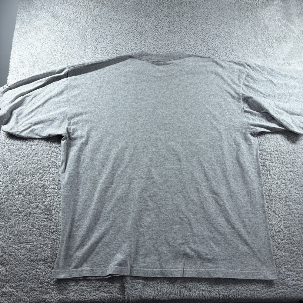 VINTAGE Washington Red Skins Shirt Mens 2XL Gray NFL Apparel Minimalist - Picture 3 of 8